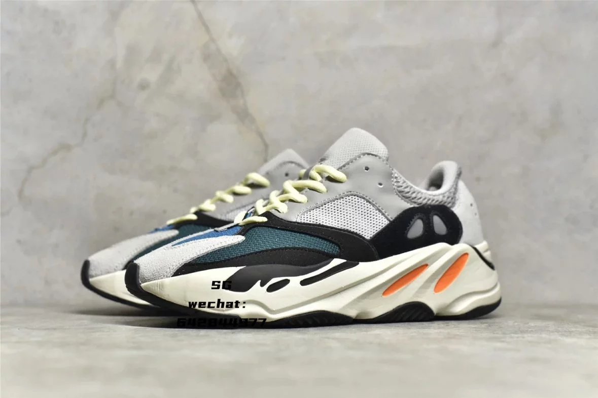 Adidas Yeezy Boost 700 MNVN Blue Orange Sneakers Chunky Sneakers - 59