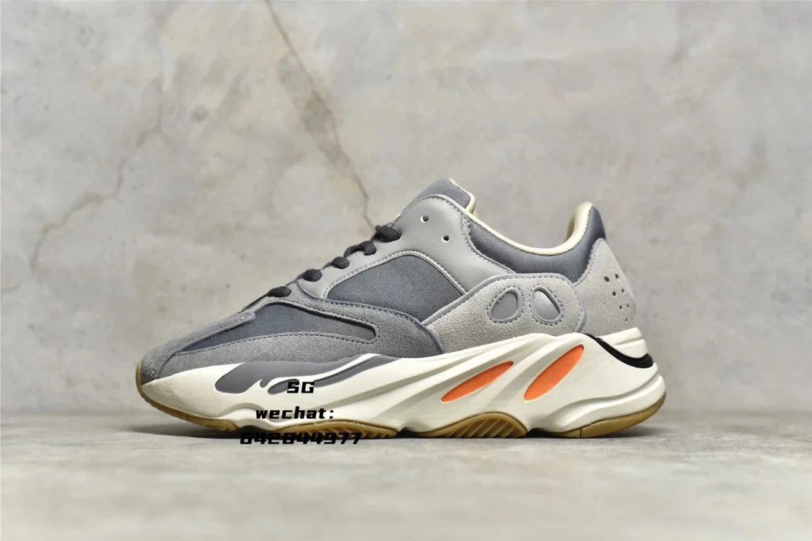 Adidas Yeezy Boost 700 MNVN Blue Orange Sneakers Chunky Sneakers - 67