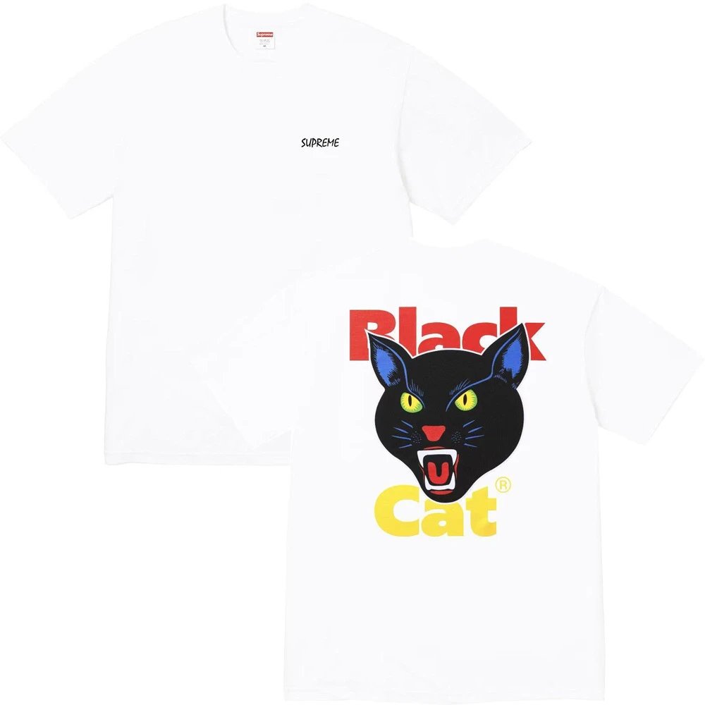 M033 White [Heavyweight Premium Edition] Big Black Cat