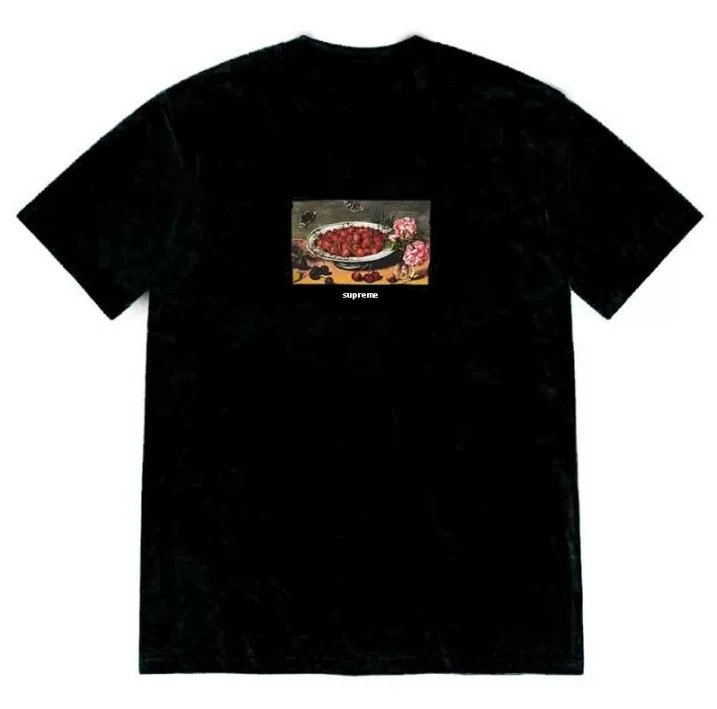 M029 Black [Heavyweight Premium Edition] Strawberry Fruit Plate