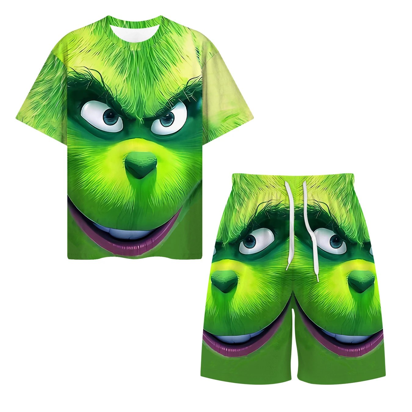 Diamond Lotus Monster Short Sleeve Set