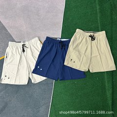 Summer American shorts four quarter sport loose breathable training men's and women's track and field fitness casual running speed dry shorts