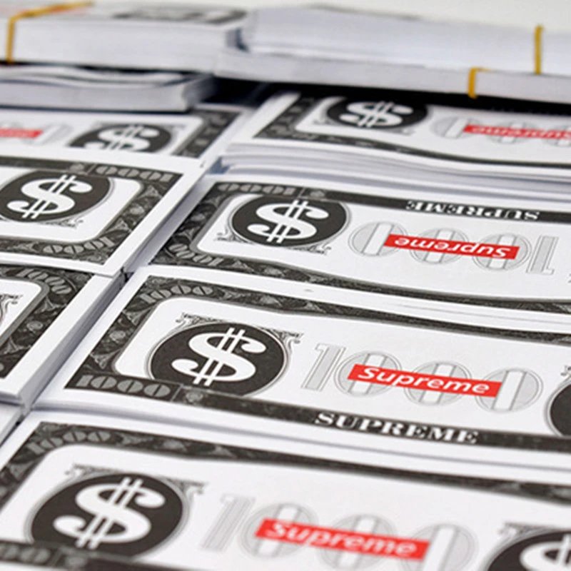 Supreme Prop Money Novelty Bills