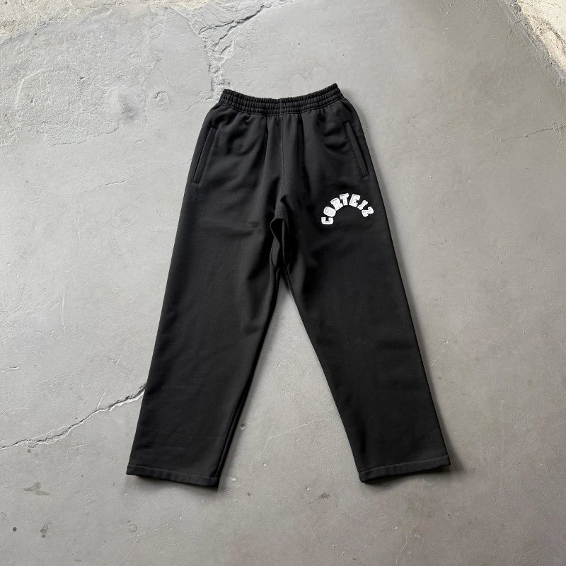 Corteiz Pink Embroidered Sweatpants - 7