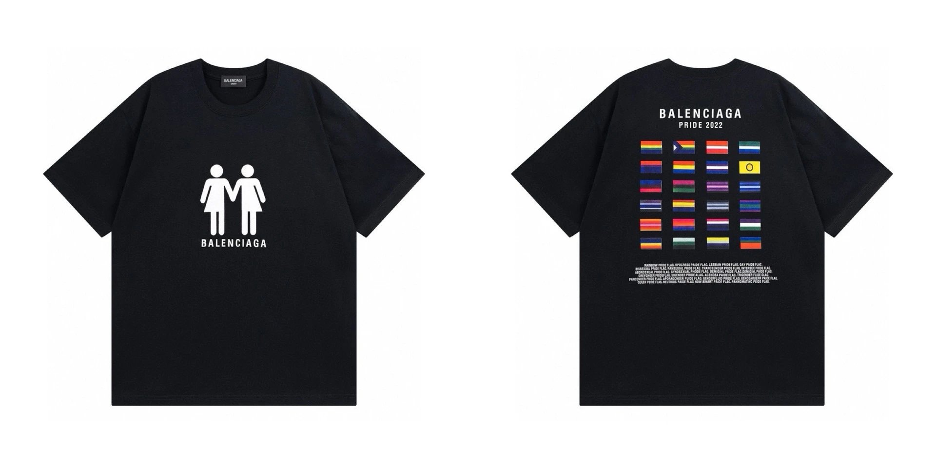 Balenciaga The Lot Graphic Print White T-Shirt - 14