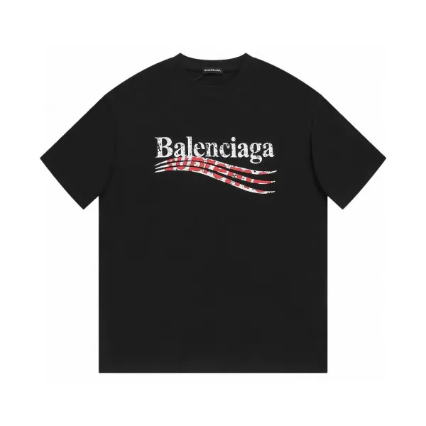 Balenciaga Repeat Logo T-Shirt White/Black - 9