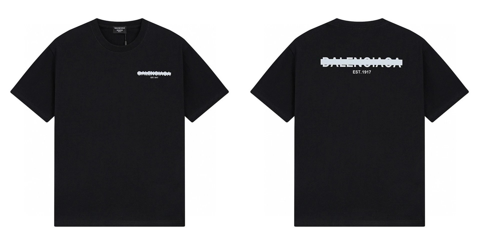 Balenciaga The Lot Graphic Print White T-Shirt - 26