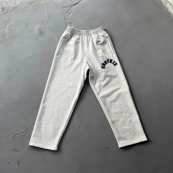 Corteiz Pink Embroidered Sweatpants - 11