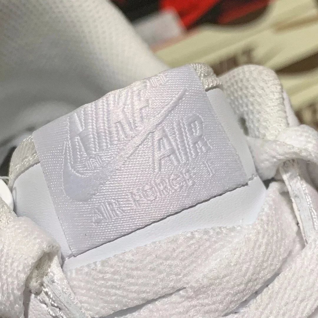 Nike Air Force 1 Low White Sneakers - 10