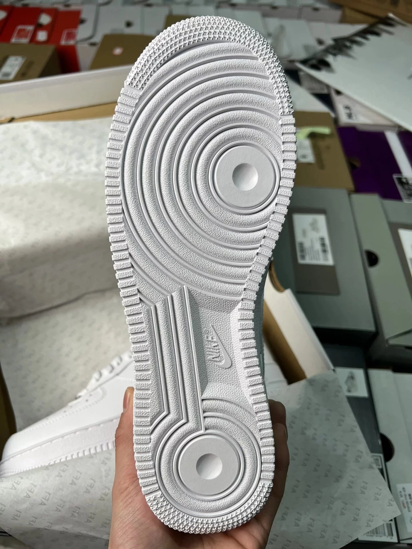 Nike Air Force 1 Low White Sneakers - 13