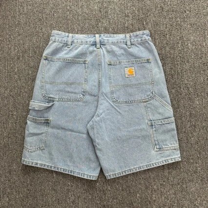 Carhartt Workwear Cargo Shorts Blue Light Blue Black Utility