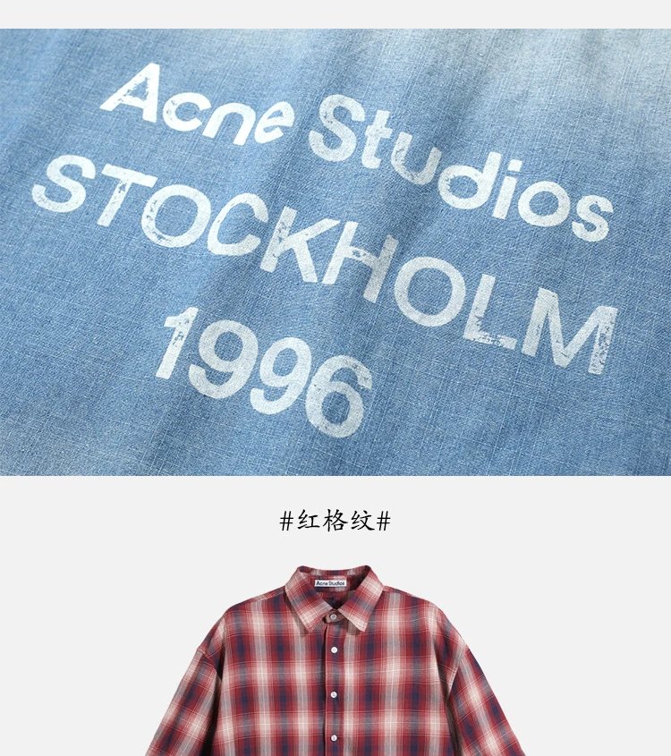 Acne Studios Distressed Logo T-Shirt Navy - 30