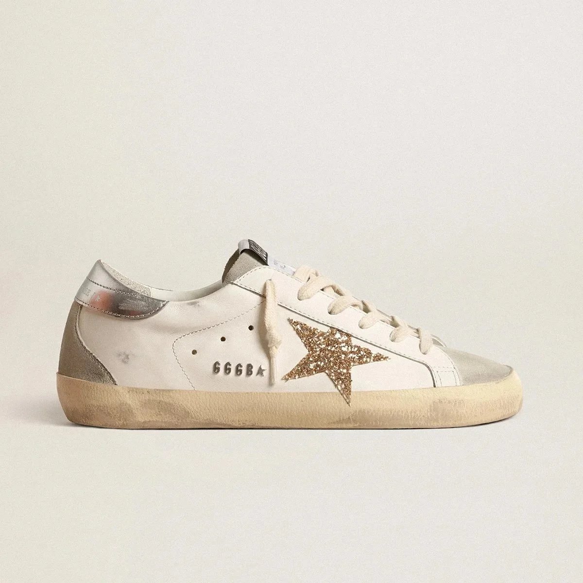 Golden Goose Super-Star Distressed Leather Sneakers product photo 3