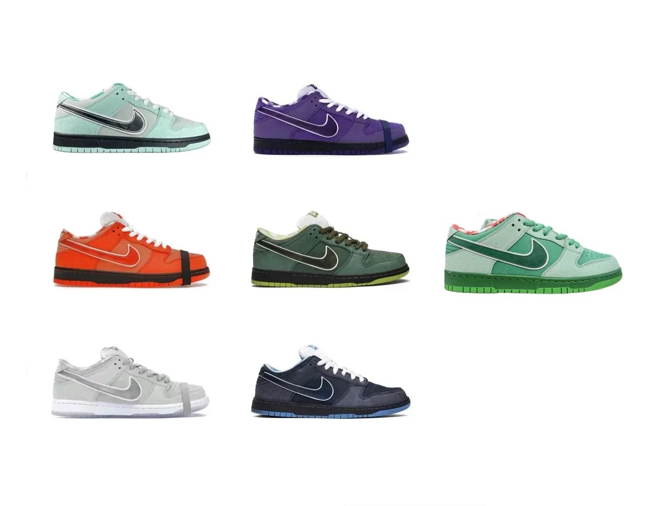 Nike Dunk Low Sneakers [7 styl