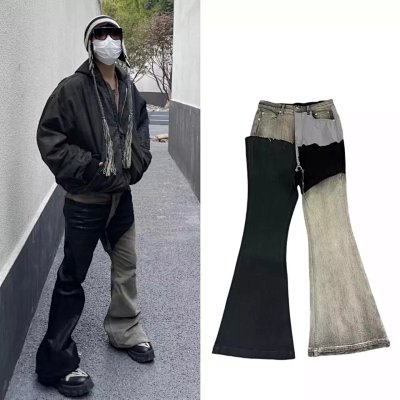 Rick Owens Patchwork Denim