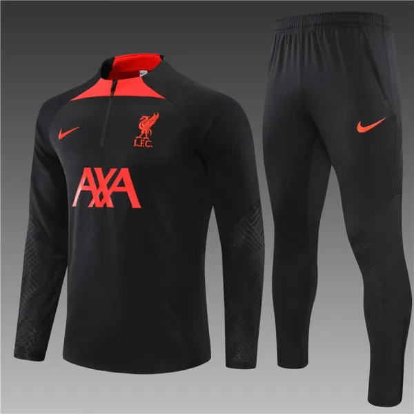 Nike Liverpool FC Training Tracksuit Black / Red - 1