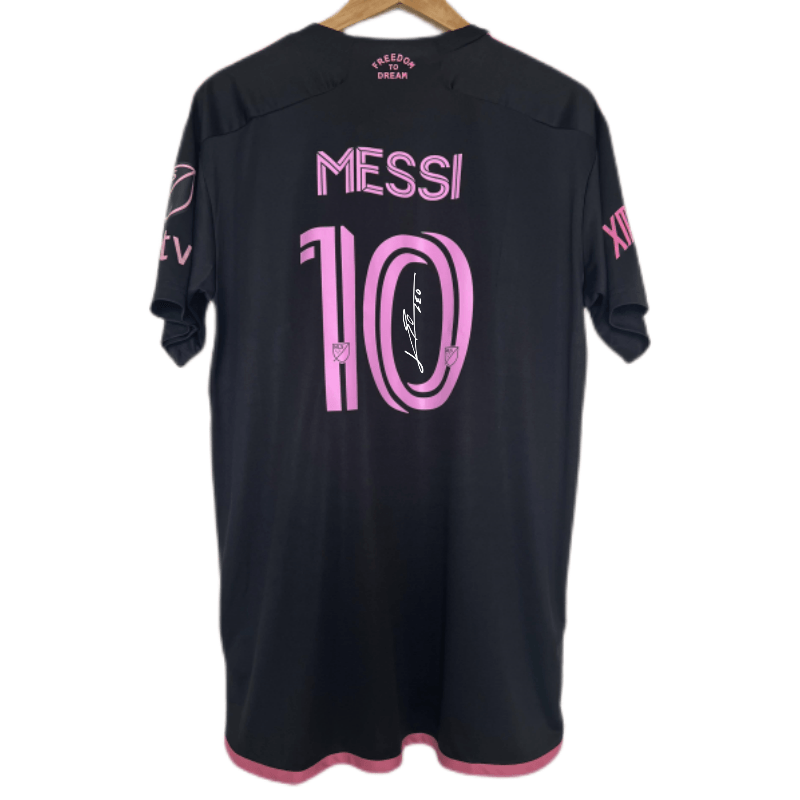[Away Fan Version] Black Messi (Signed)
