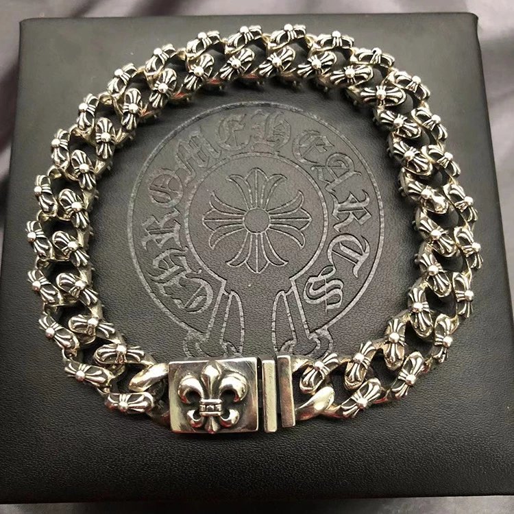 Chrome Hearts Chrome Hearts Silver Chain Bracelet Silver
