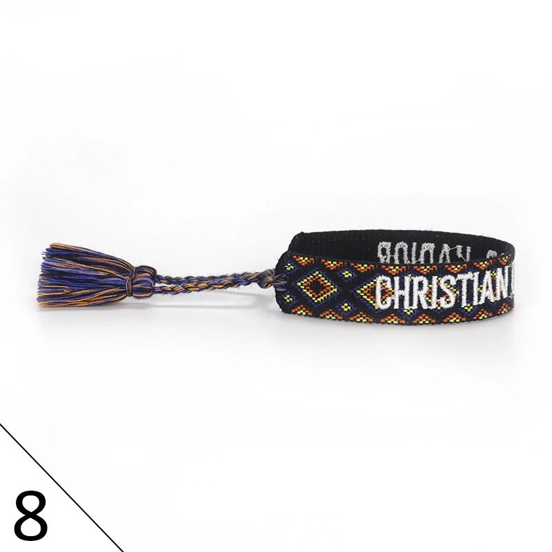 Christian Dior Hand Rope — D White Side -8 colorway — USFans Spreadsheet photo
