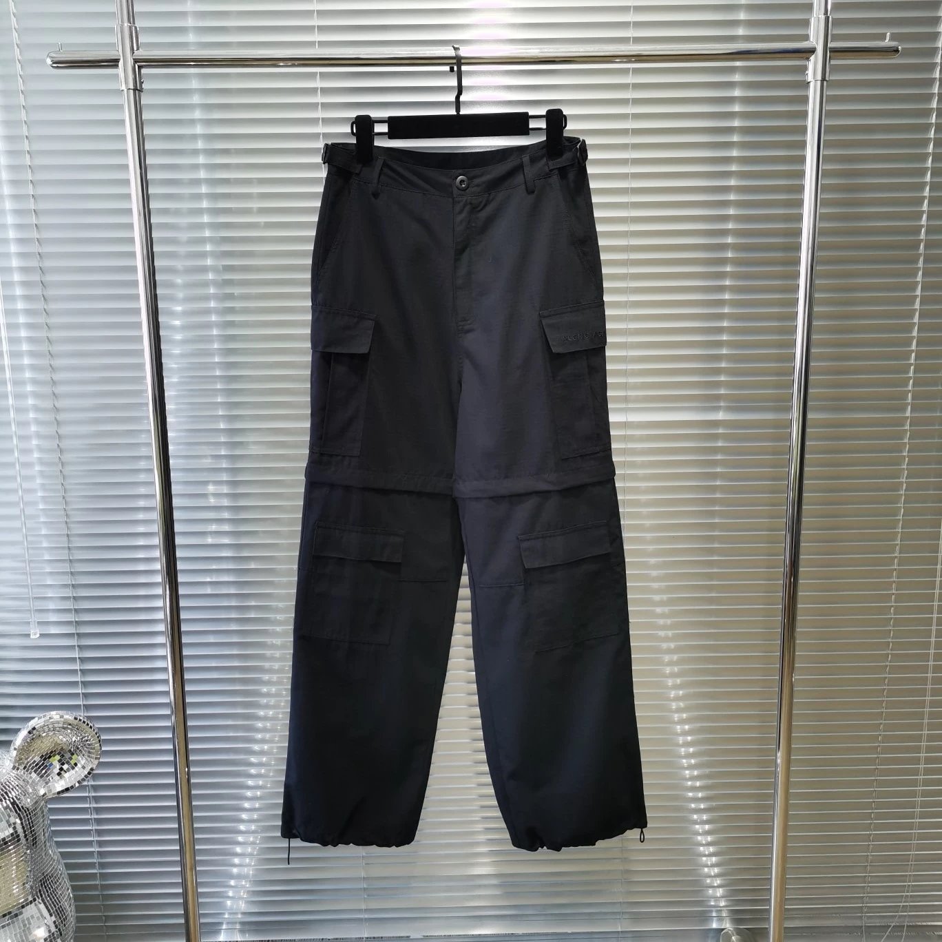 Black Convertible Cargo Pants