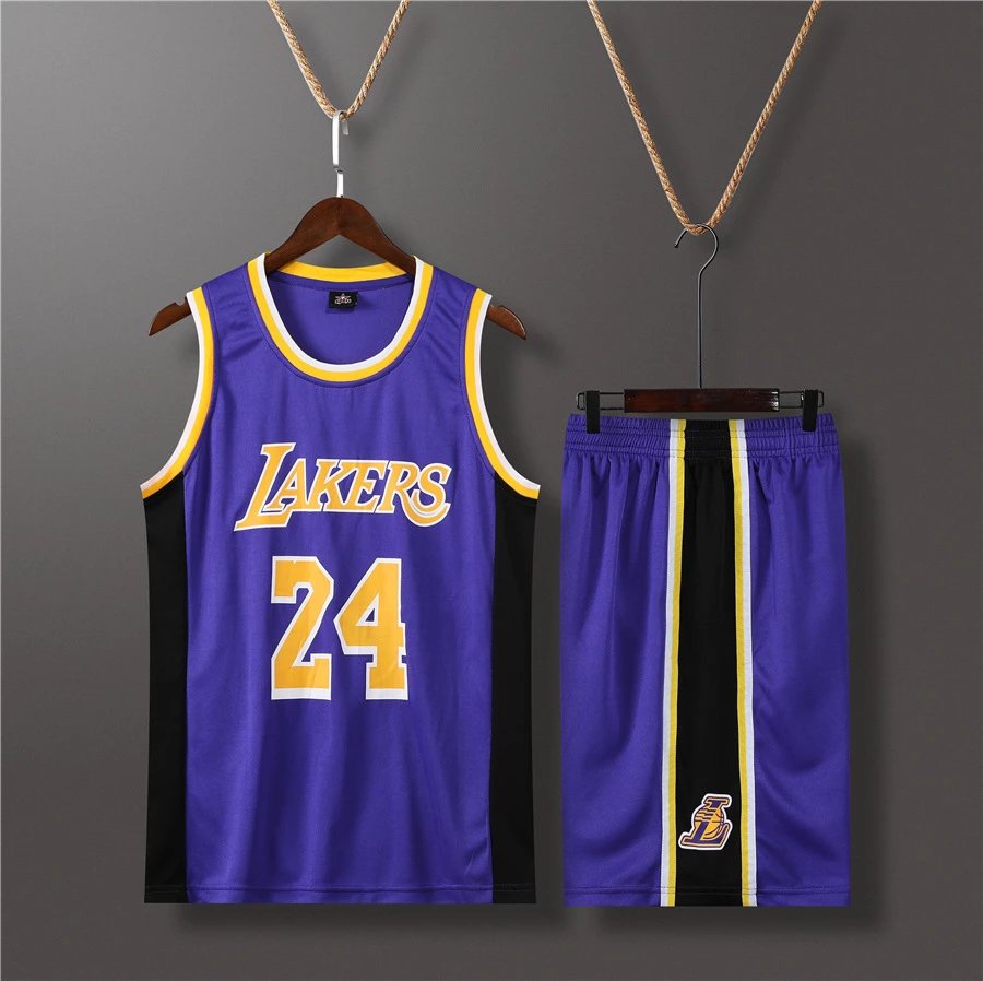 Lakers #24 Crew Neck Purple