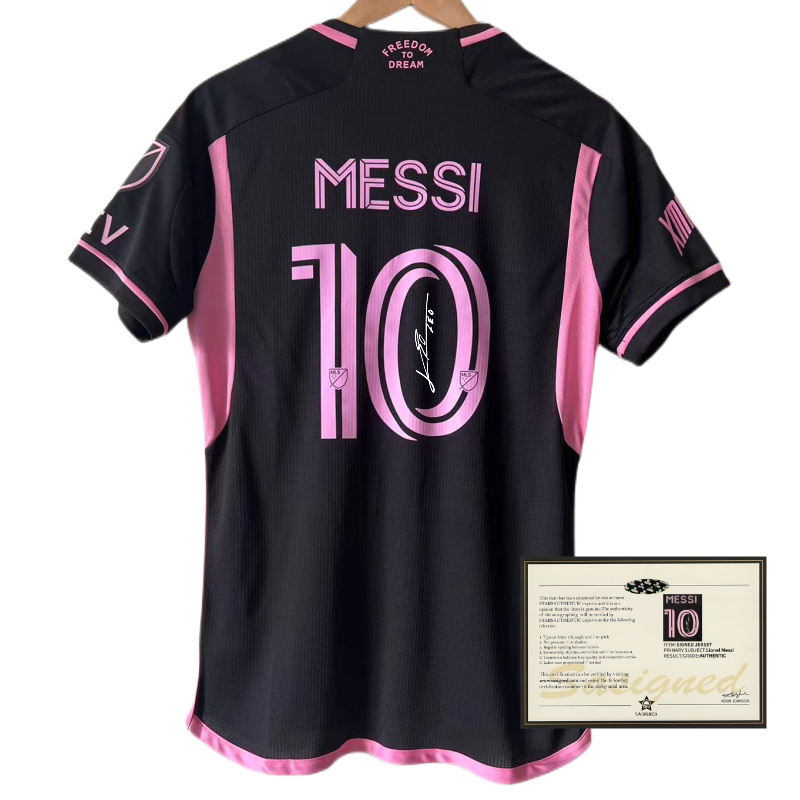 [Away Player Version] Black Messi (Signed +