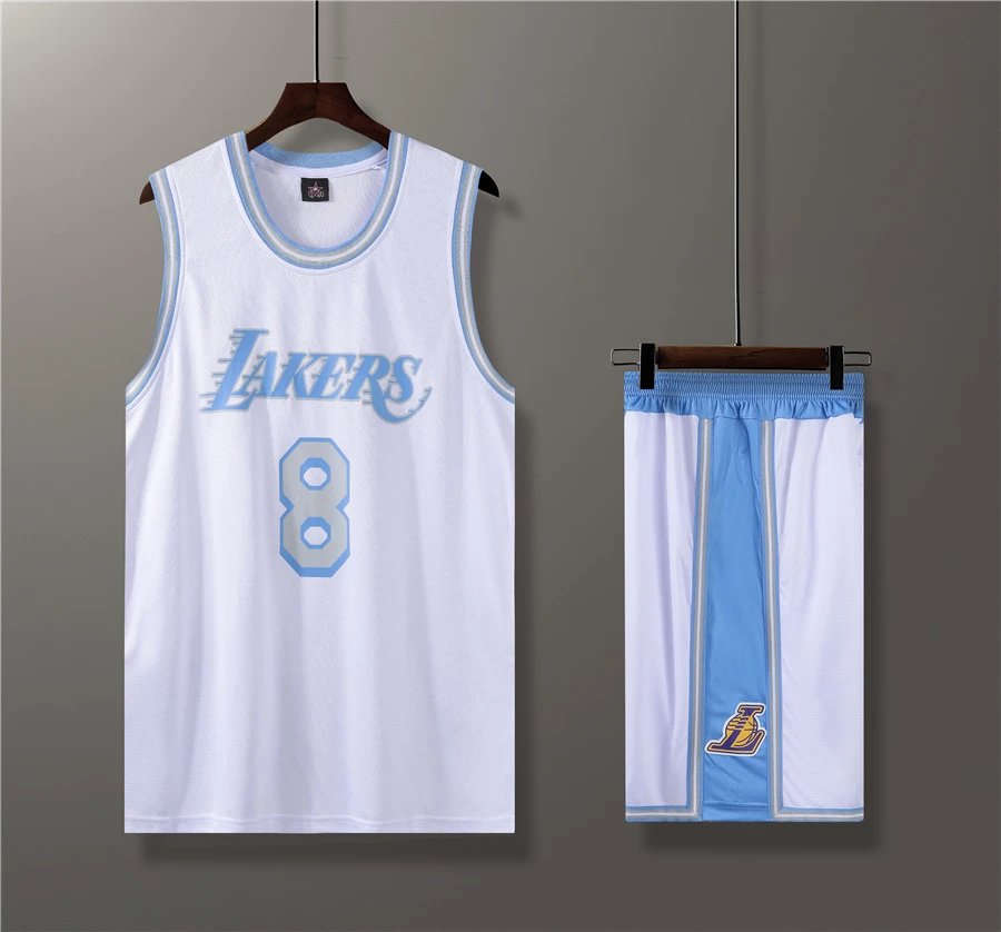 Lakers 21 City Edition #8 White