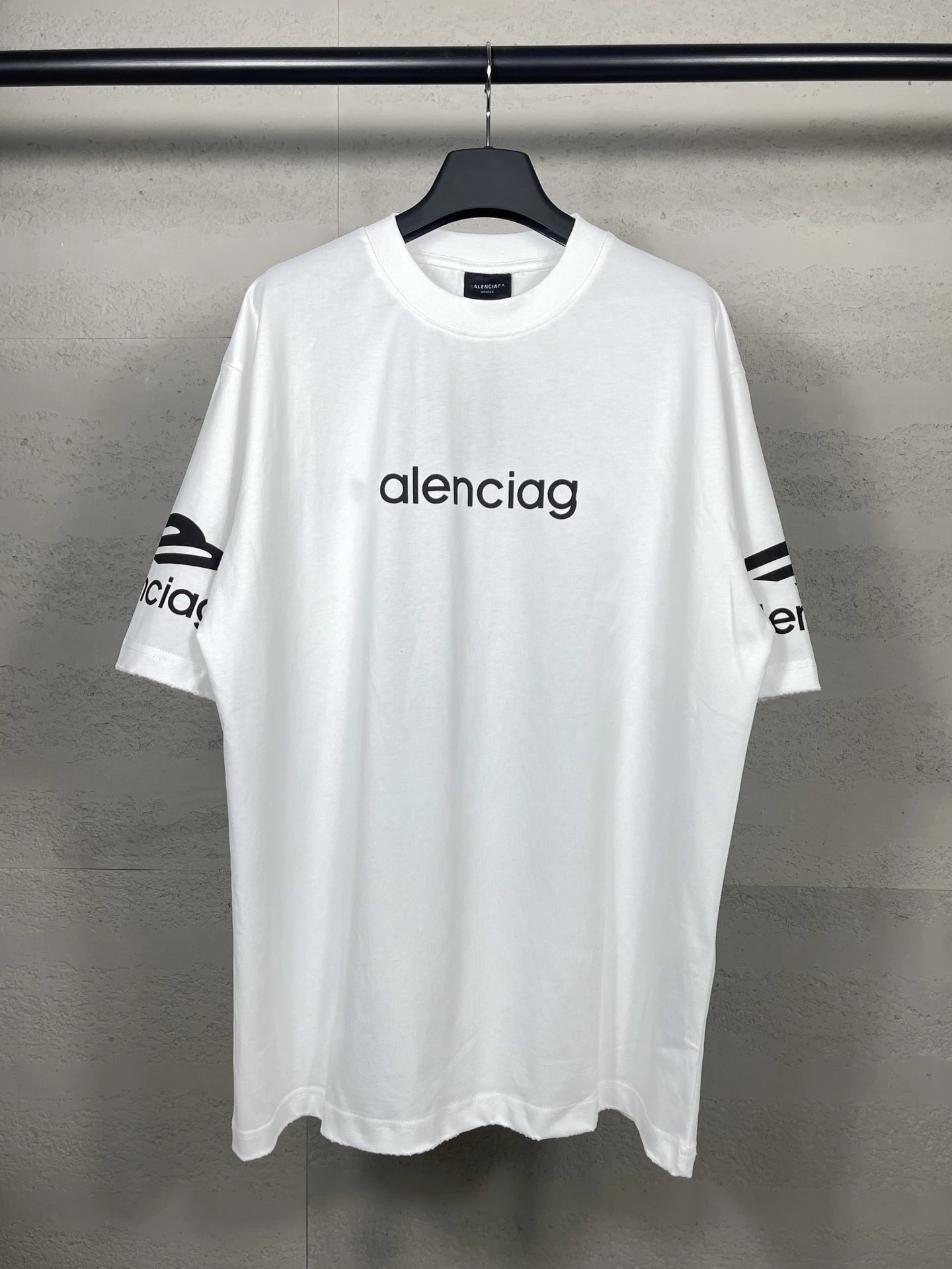 Balenciaga White Oversized T-Shirt