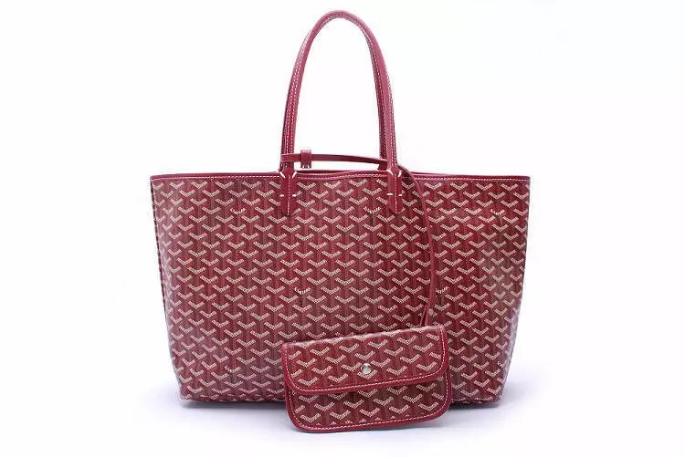 Goyard Saint Louis Tote Bag in Graphite Gray with Mini Pouch - 21