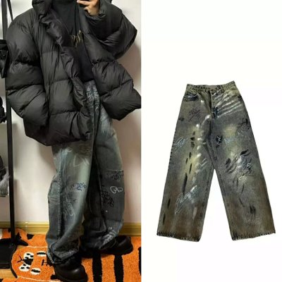Balenciaga Graffiti Denim