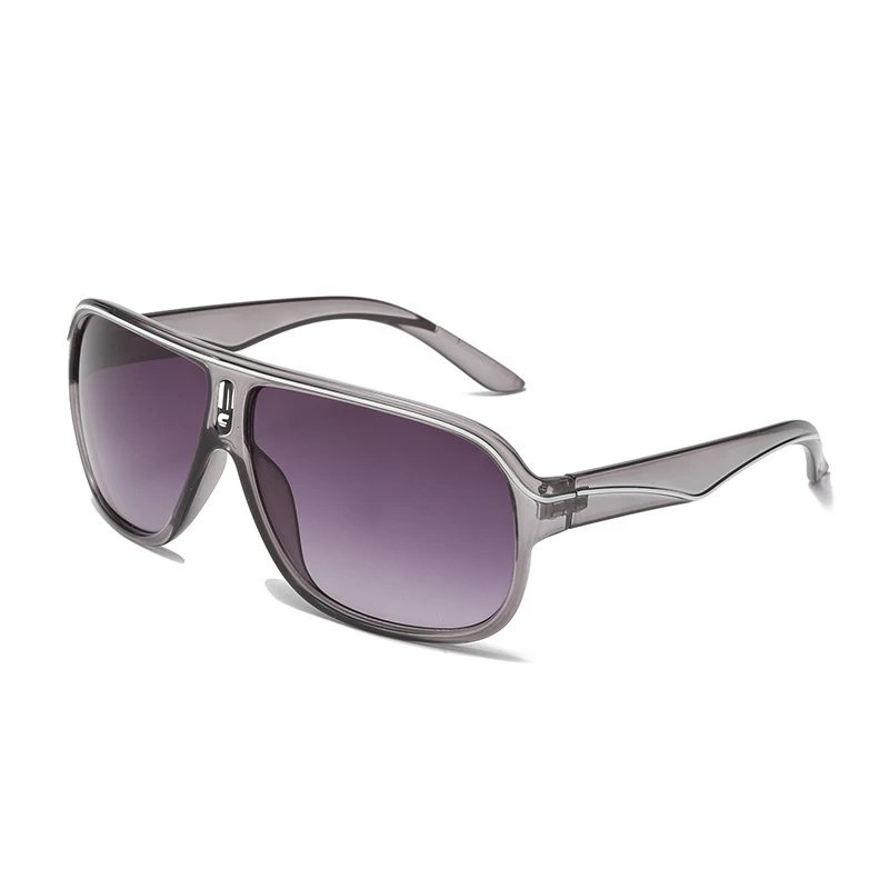 Other Aviator Acetate Sunglasses Grey Purple Gradient (572)