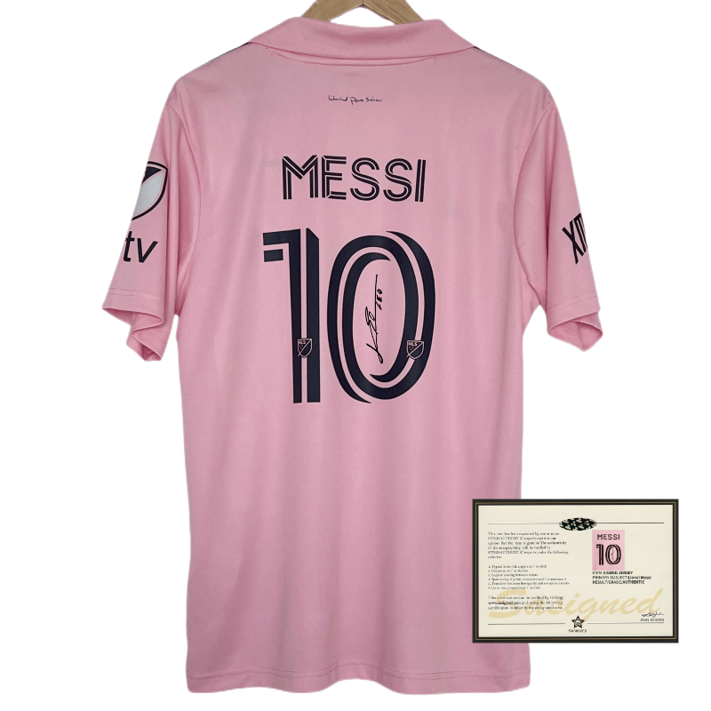 [Home Fan Version] Pink Messi (Signed +