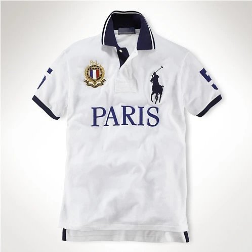 Polo Ralph Lauren Paris Edition White Polo Shirt - 136733