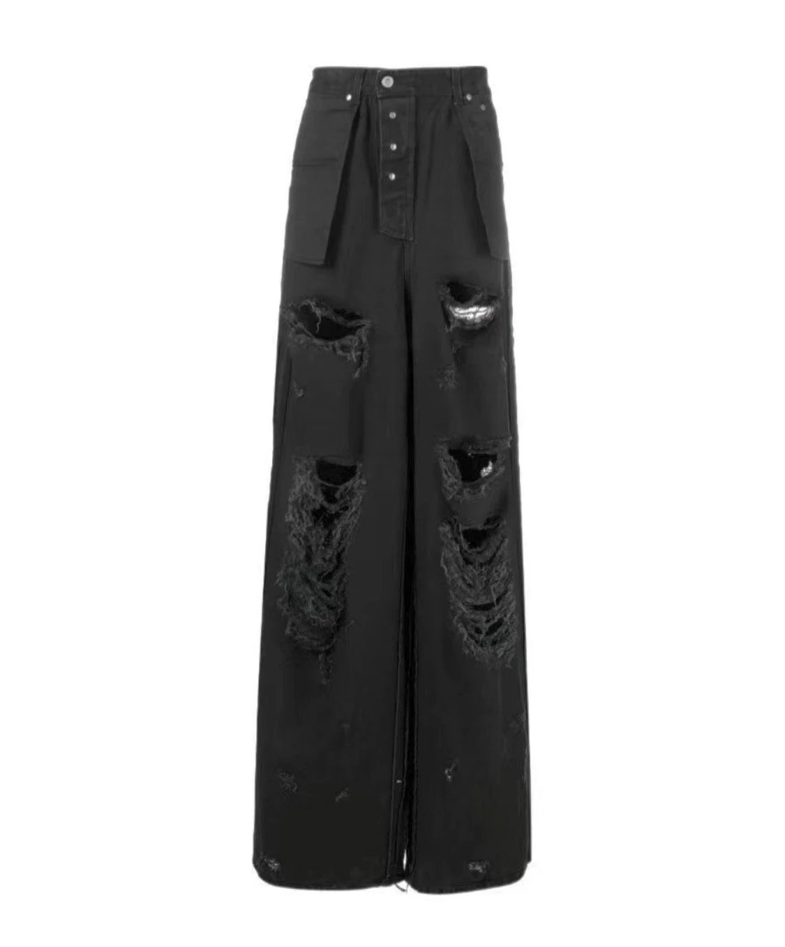 Vetements Ripped Denim