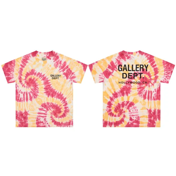 Gallery Dept. Tie-Dye Spiral Print T-Shirt - 1