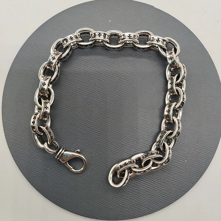 Thick Letter Bracelet