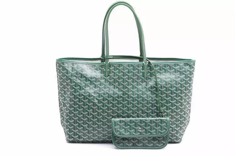 Goyard Saint Louis Tote Bag in Graphite Gray with Mini Pouch - 15