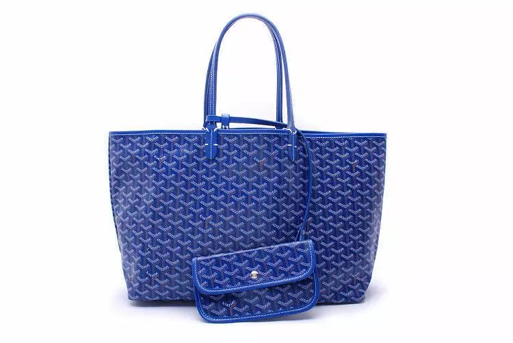 Goyard Saint Louis Tote Bag in Graphite Gray with Mini Pouch - 19