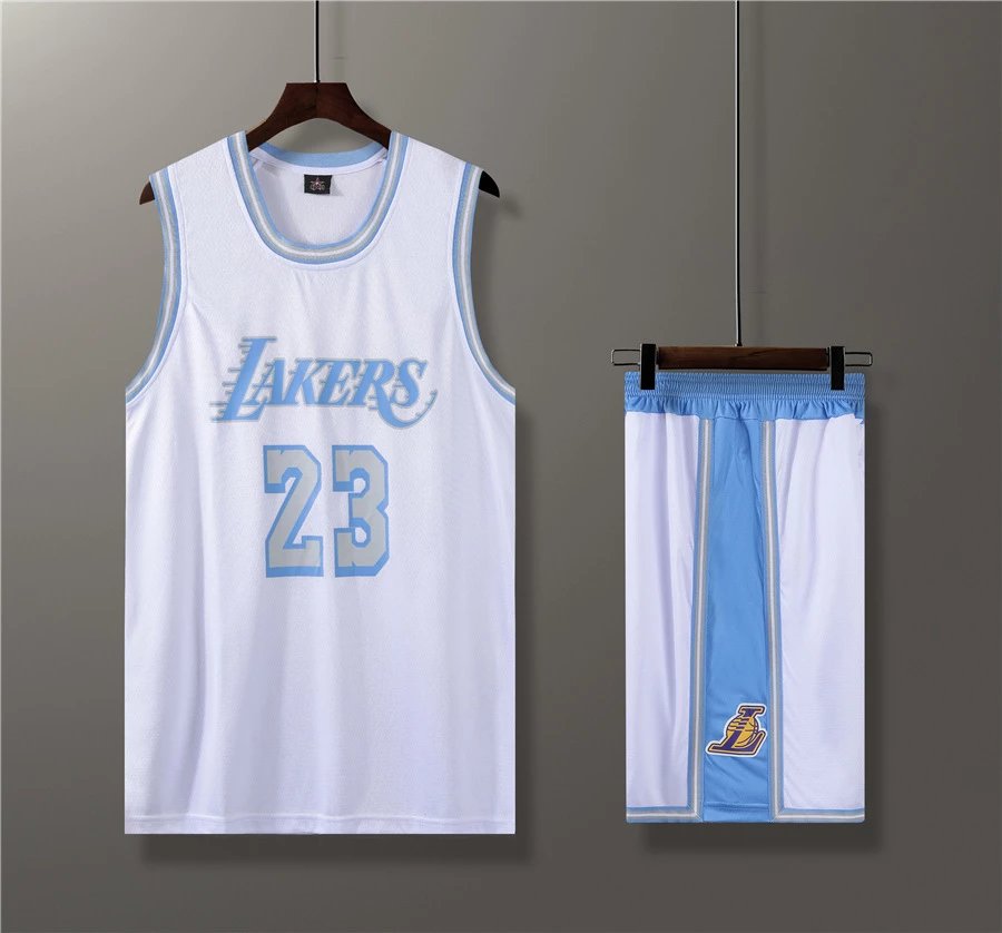 Lakers 21 City Edition #23 White