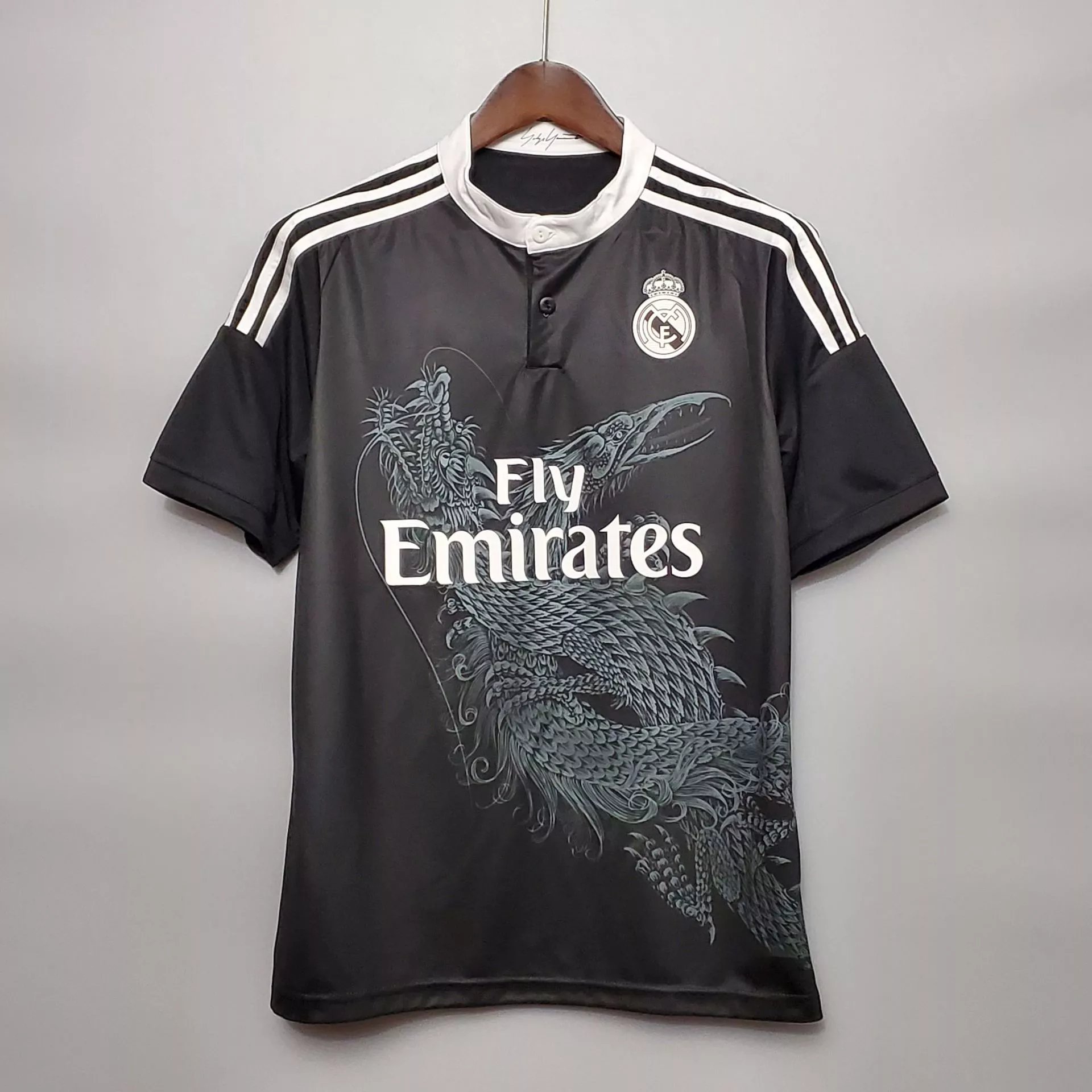 Real Madrid x Adidas 2023-24 Third Jersey Black Pink - 35