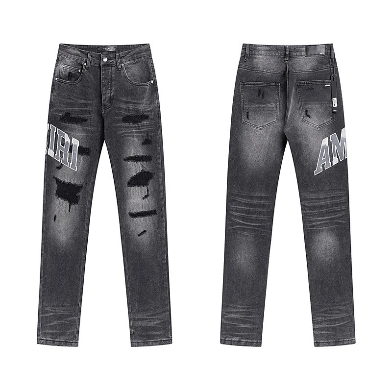 Off-White Industrial Print Cargo Jeans Multicolor - 9