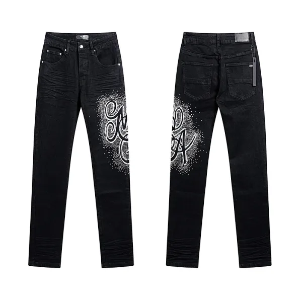 Off-White Industrial Print Cargo Jeans Multicolor - 3