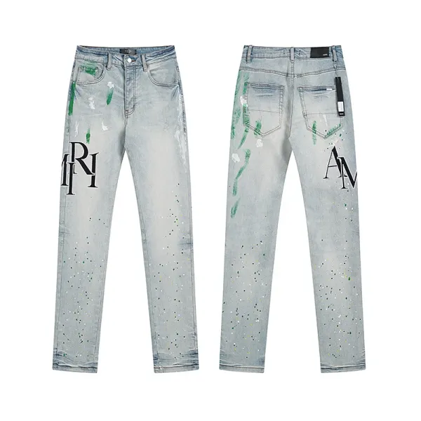Off-White Industrial Print Cargo Jeans Multicolor - 27