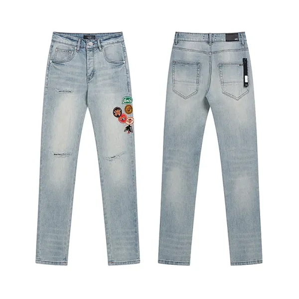 Off-White Industrial Print Cargo Jeans Multicolor - 6