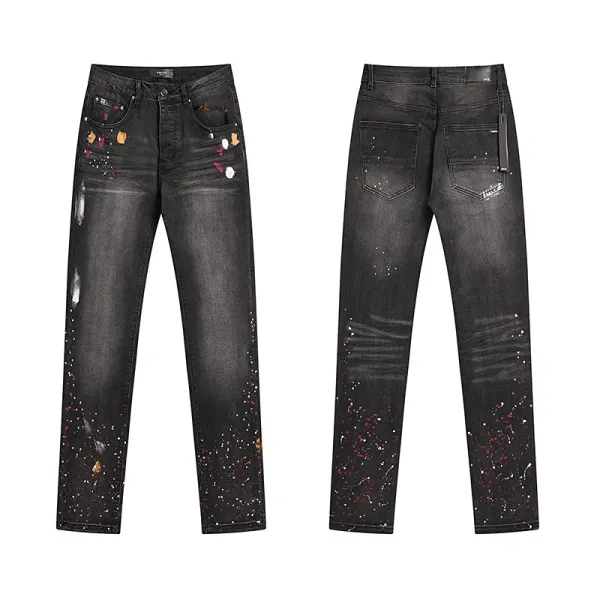 Off-White Industrial Print Cargo Jeans Multicolor - 10
