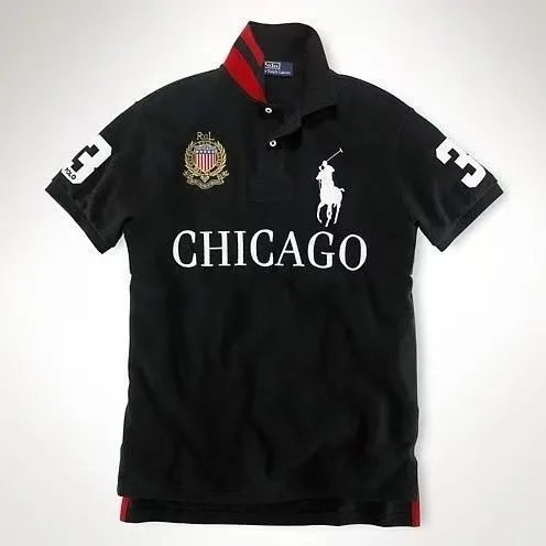 ZASF Men's Summer Polo Shirt Big Horse City Edition (Add to Cart for Priority Shipping)