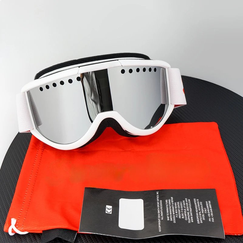 004-White Frame-Mirrored [Set/Includes Lens Pouch & Box] [With LOGO]