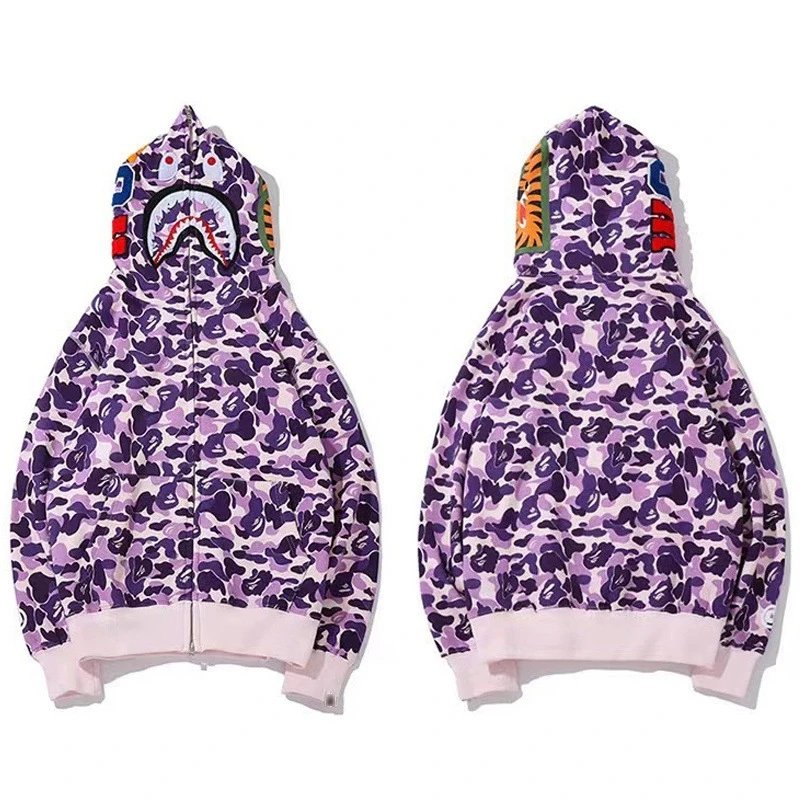 (New Purple Shark Jacket Fleece-Lined)