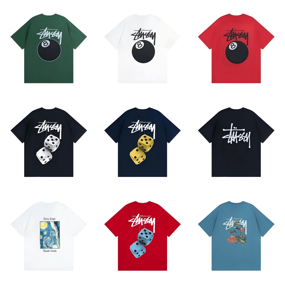 Stussy short-sleeved T-shirt