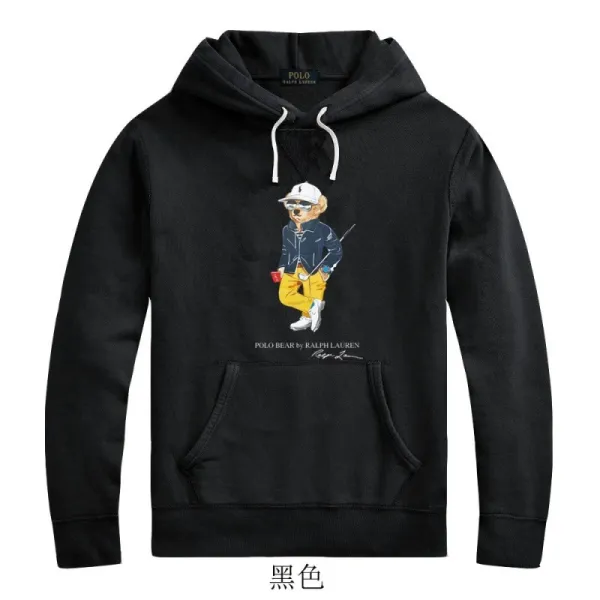 Polo Ralph Lauren Polo Bear Hoodie Black - 1